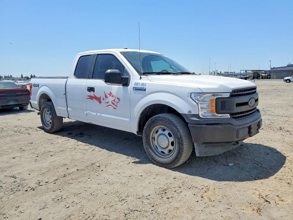 2018 FORD F150 SUPER CAB 4