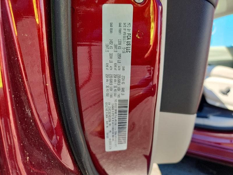 2017 CHRYSLER PACIFICA TOURING L 13
