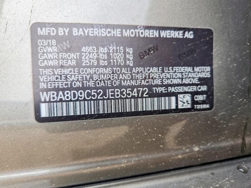 2018 BMW 330 XI 12