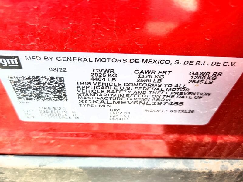 2022 GMC TERRAIN SLE 13