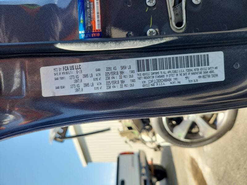 2019 JEEP CHEROKEE LIMITED 14