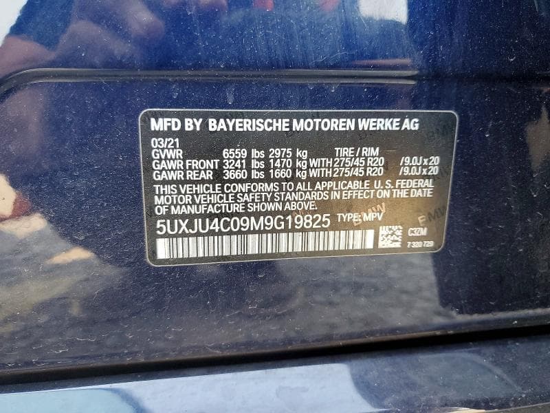 2021 BMW X5 M50I 13