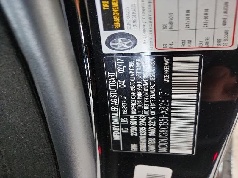 2017 MERCEDES-BENZ S 550 12