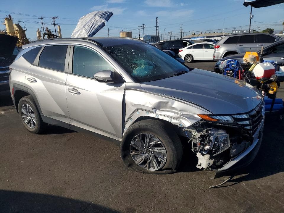 2023 HYUNDAI TUCSON BLUE 4