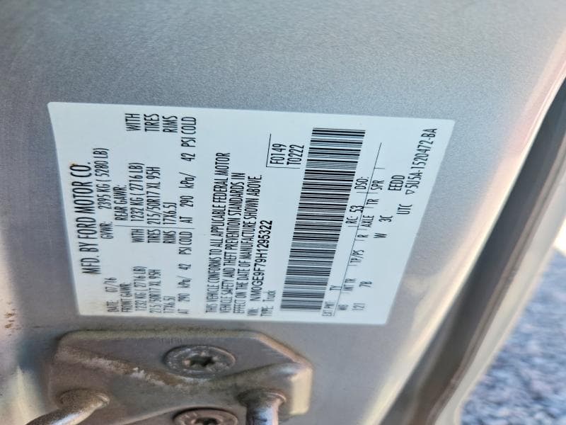2017 FORD TRANSIT CONNECT XLT 13
