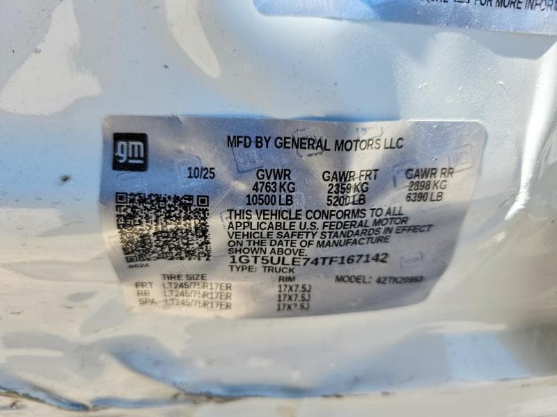 2026 GMC SIERRA K2500 HEAVY DUTY 12