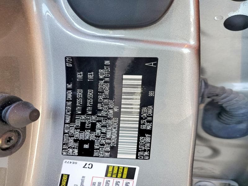 2021 LEXUS RX 350 13