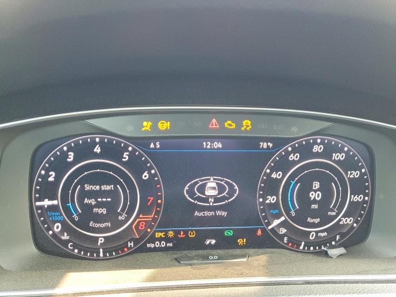 2018 VOLKSWAGEN GOLF R 9
