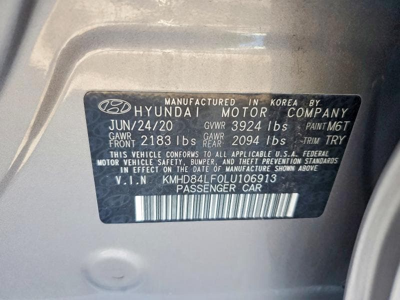 2020 HYUNDAI ELANTRA VALUE EDITION 12