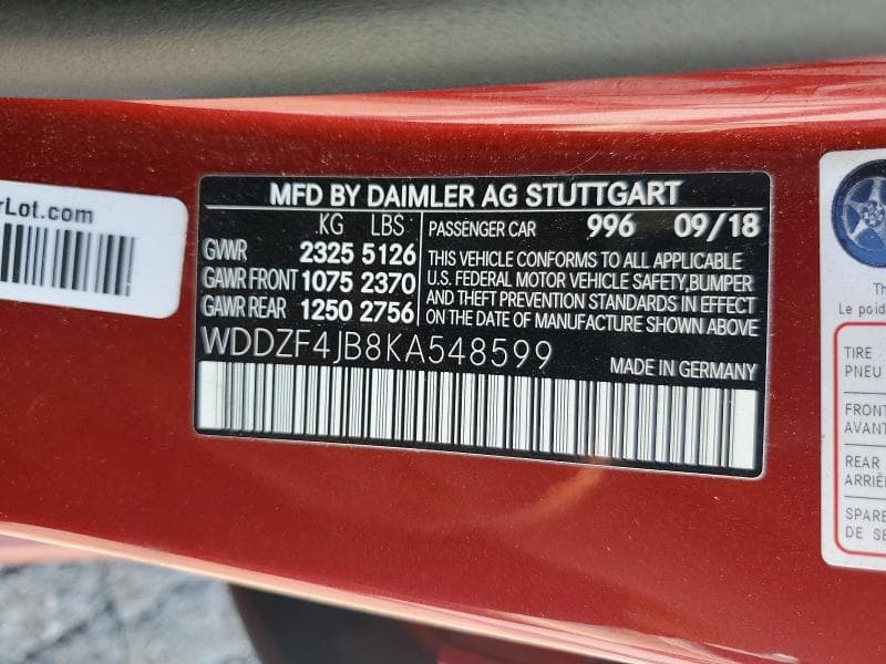 2019 MERCEDES-BENZ E 300 13