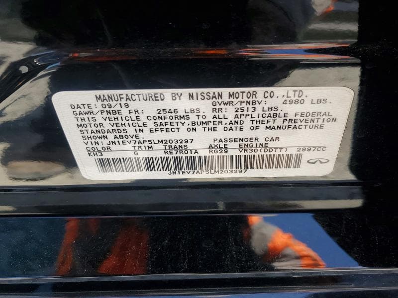 2020 INFINITI Q50 3.0T SPORT 12