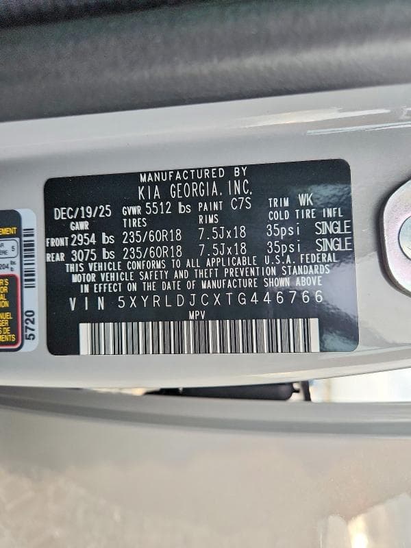 2026 KIA SORENTO S 14