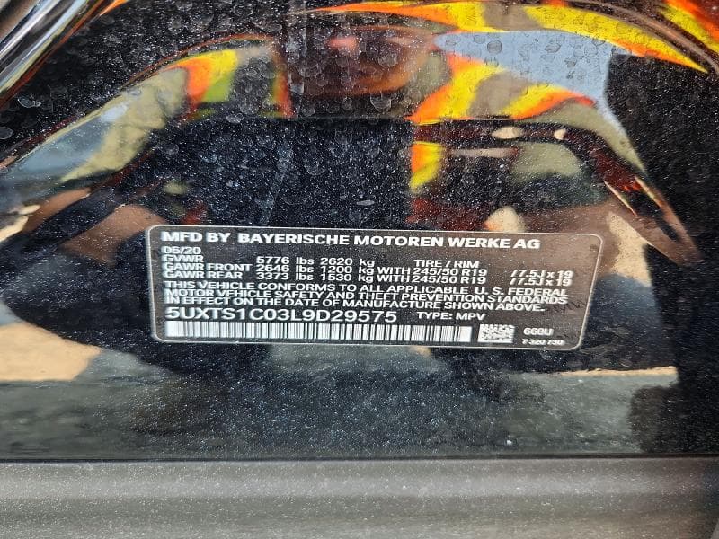 2020 BMW X3 XDRIVE30E 14