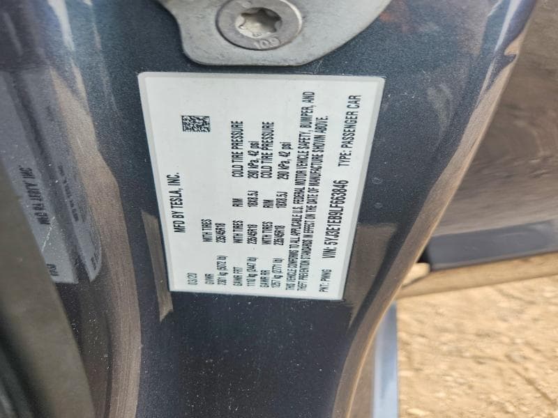 2020 TESLA MODEL 3 12