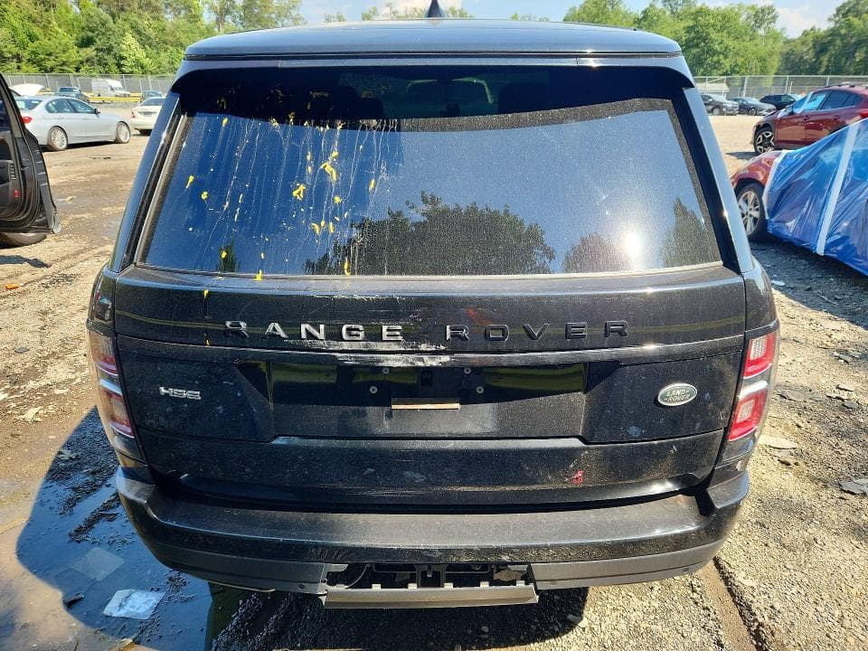 2019 LAND ROVER RANGE ROVER HSE 6