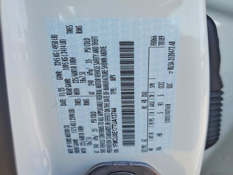 2026 FORD ESCAPE 13