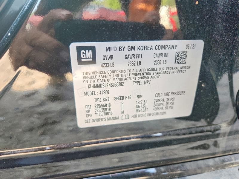 2022 BUICK ENCORE GX SELECT 13