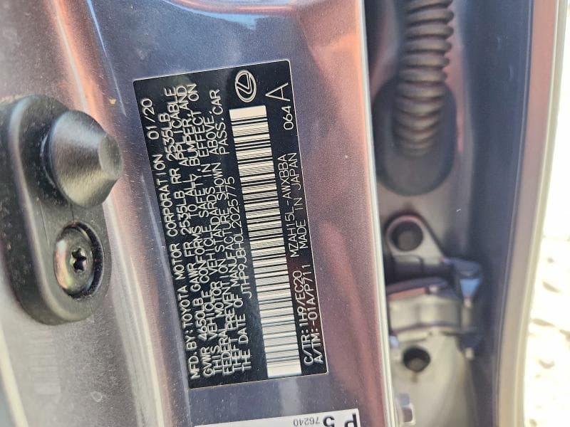 2020 LEXUS UX 250H 12