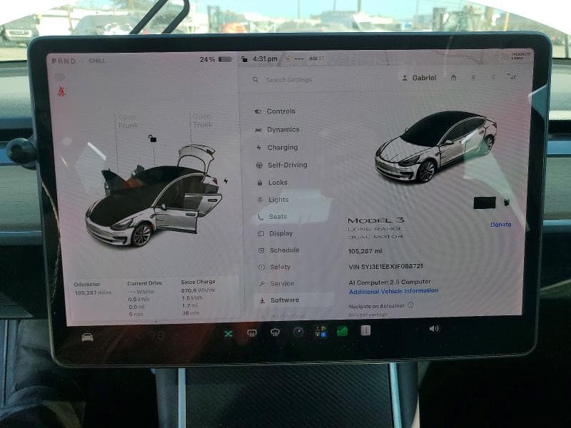 2018 TESLA MODEL 3 9
