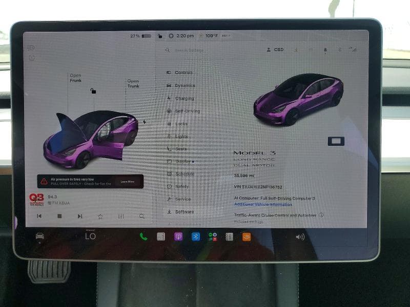 2022 TESLA MODEL 3 9