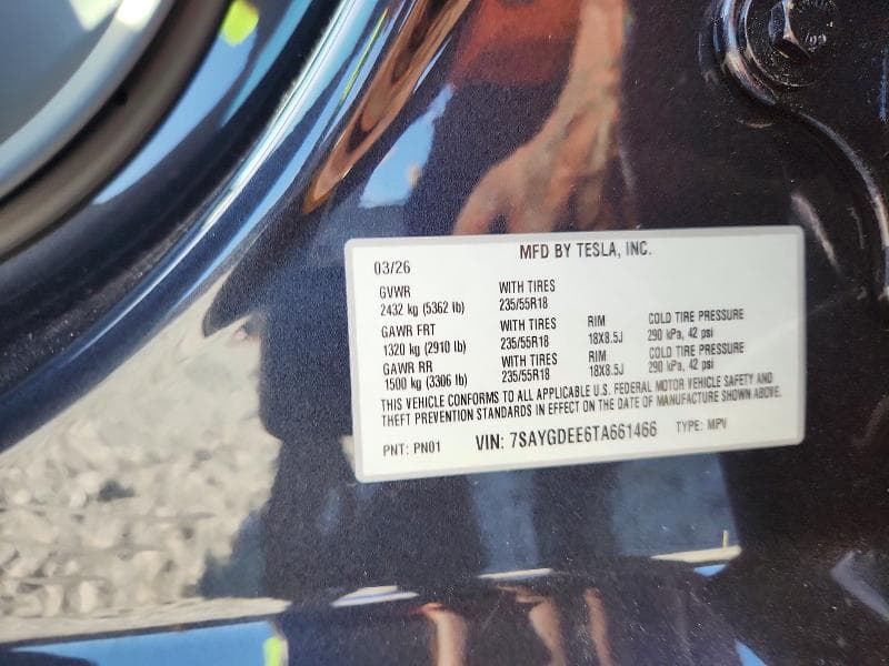 2026 TESLA MODEL Y 12