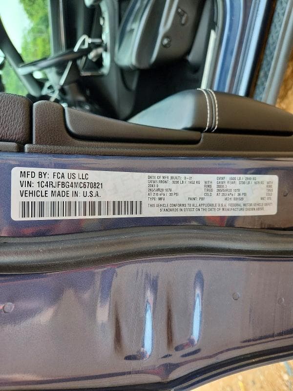 2021 JEEP GRAND CHEROKEE LIMITED 13