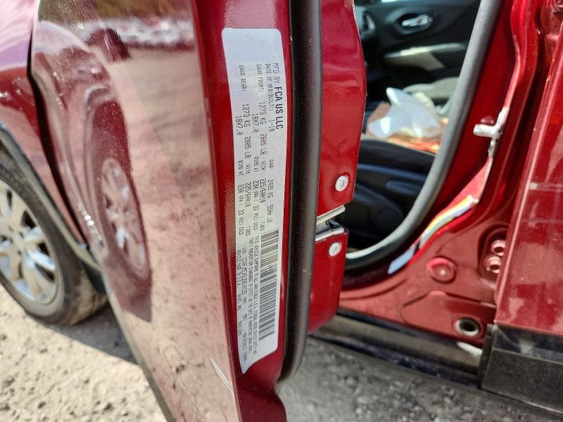 2018 JEEP CHEROKEE LATITUDE 12