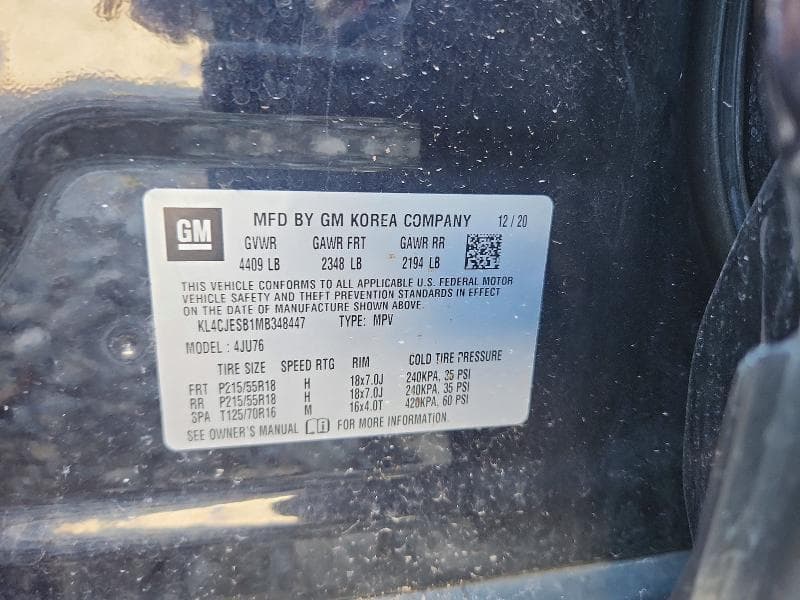 2021 BUICK ENCORE PREFERRED 13