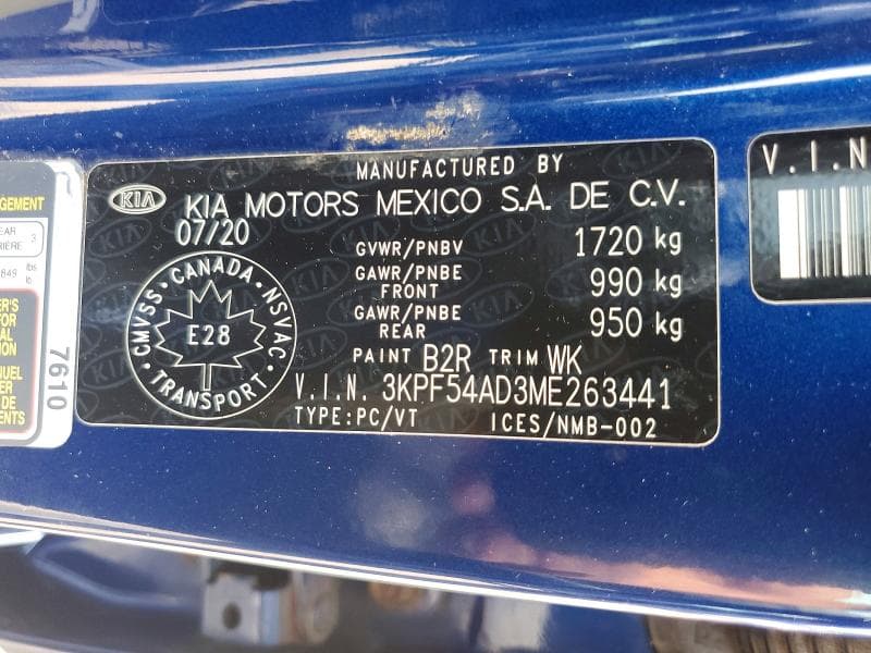 2021 KIA FORTE EX 12