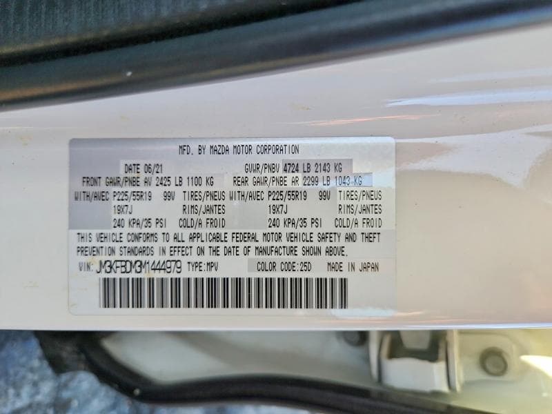 2021 MAZDA CX-5 GRAND TOURING 13