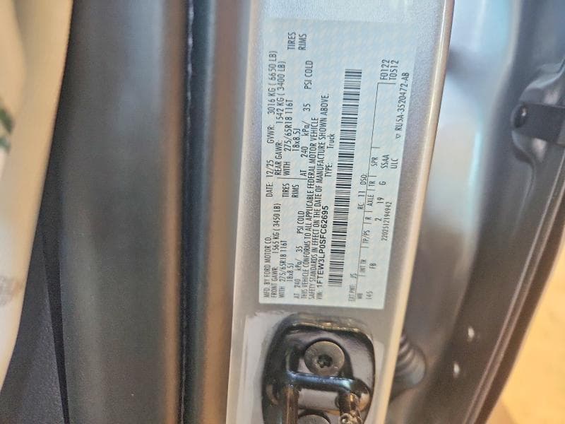 2025 FORD F150 XLT 12