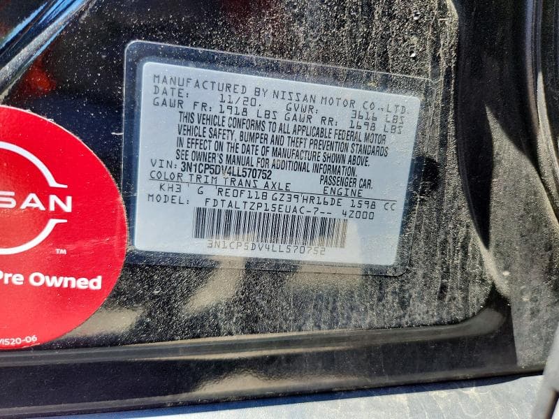 2020 NISSAN KICKS SR 13