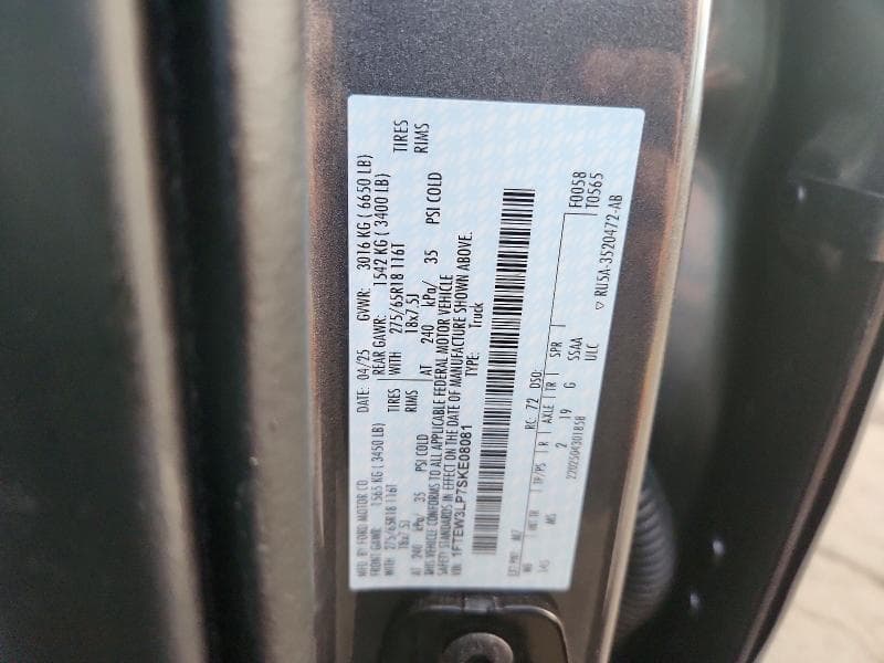 2025 FORD F150 XLT 12