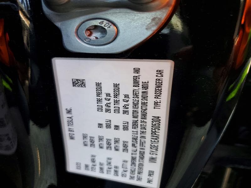 2023 TESLA MODEL 3 12