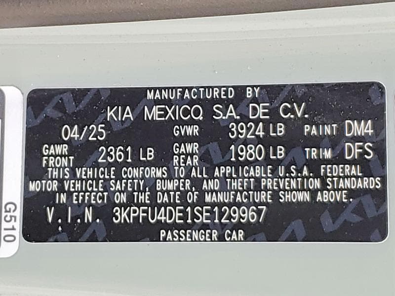 2025 KIA K4 EX 13
