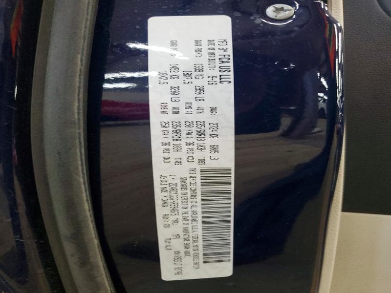2017 CHRYSLER PACIFICA LIMITED 12