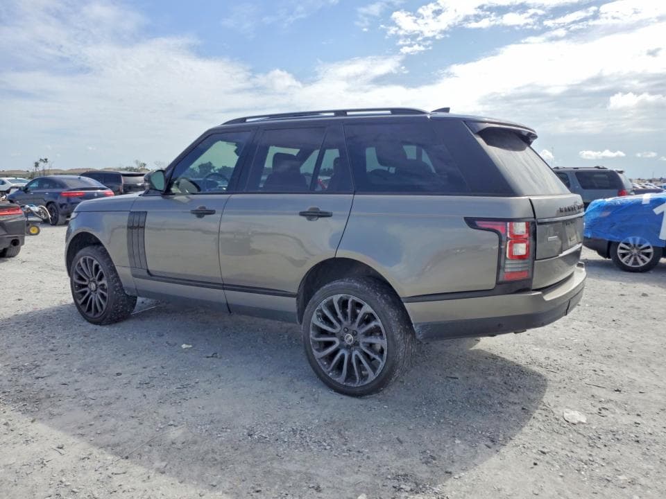 2017 LAND ROVER RANGE ROVER SUPERCHARGED 2