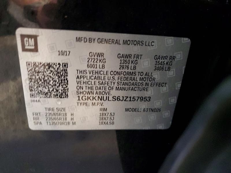 2018 GMC ACADIA SLT-1 13