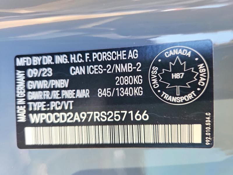 2024 PORSCHE 911 TURBO 13