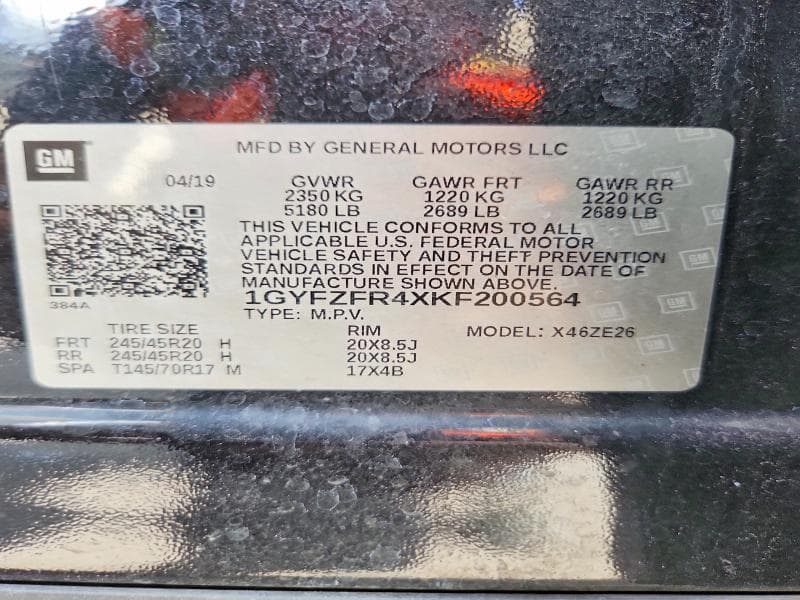 2019 CADILLAC XT4 SPORT 14