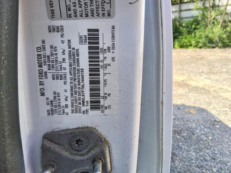 2020 FORD TRANSIT CONNECT XLT 12