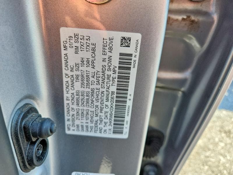 2019 HONDA CR-V LX 13