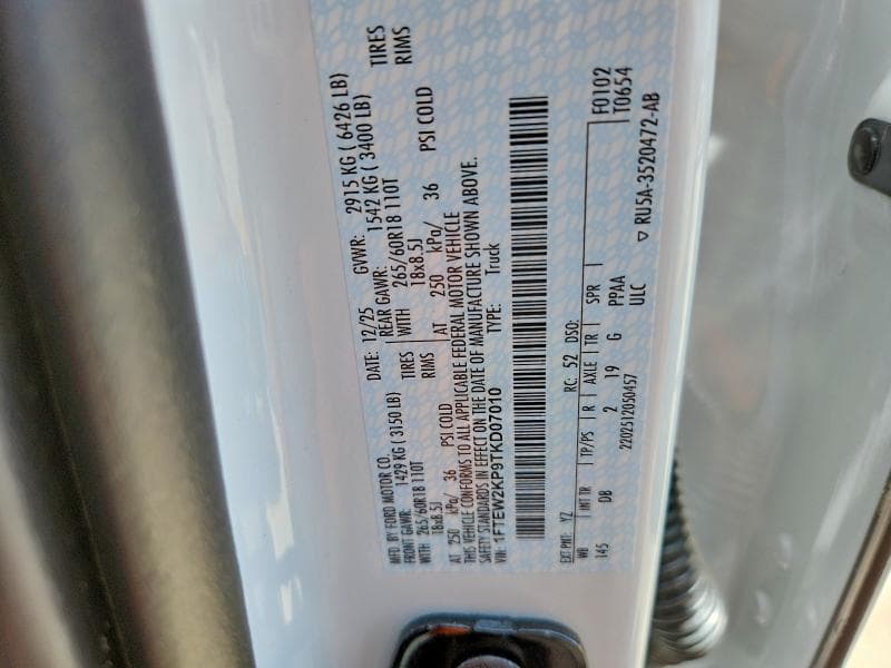2026 FORD F150 STX 12
