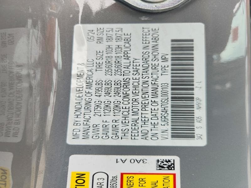2025 HONDA CR-V EXL 13