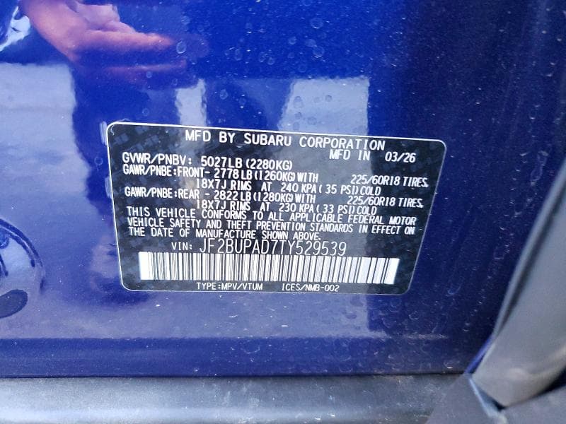 2026 SUBARU OUTBACK PREMIUM 14