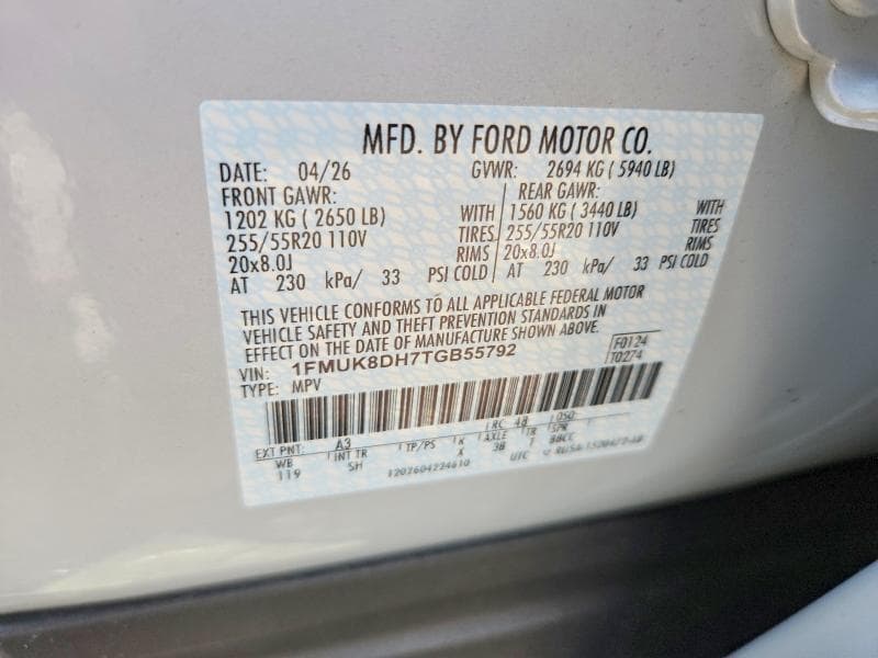 2026 FORD EXPLORER ACTIVE 13