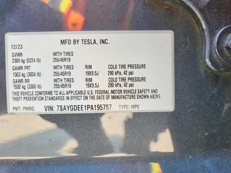 2023 TESLA MODEL Y 13