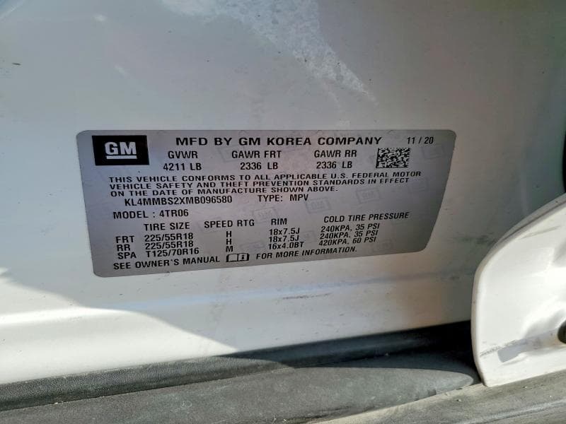 2021 BUICK ENCORE GX PREFERRED 12
