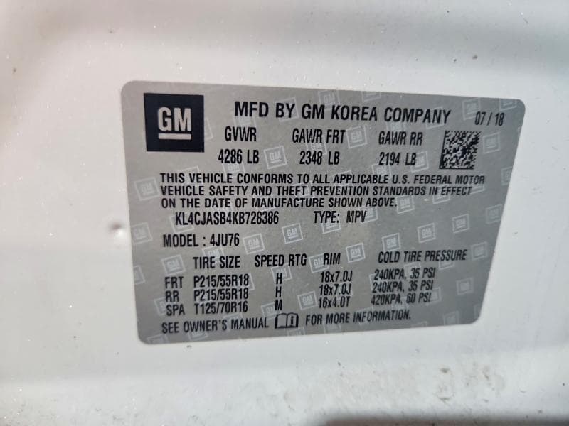 2019 BUICK ENCORE PREFERRED 14
