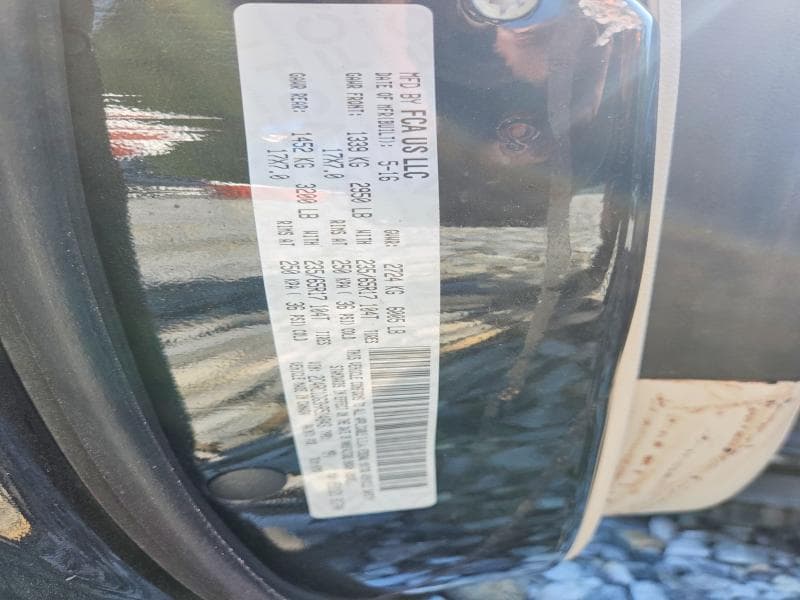 2017 CHRYSLER PACIFICA TOURING 13